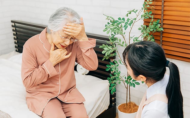 訪問看護の医療的対応の画像